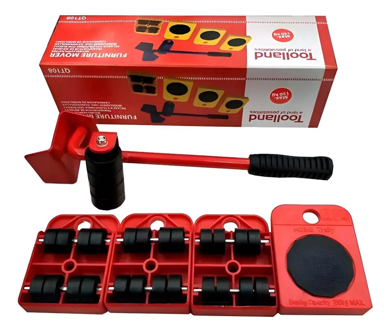 KIT DE HERRAMIENTAS PARA MOVER MUEBLES PESADOS - 3