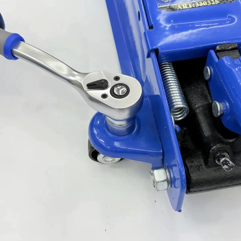 LLAVE CHICHARRA CUADRANTE 3/8 PULGADAS GRIS AZUL - 5