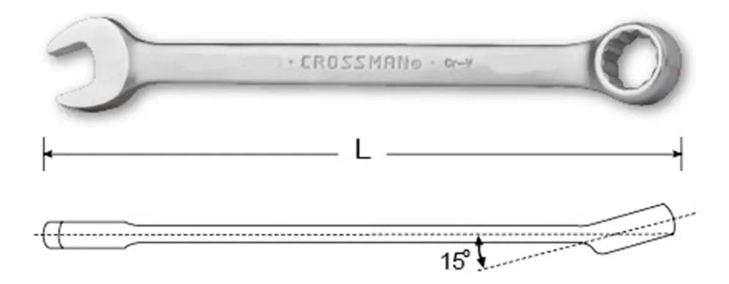 LLAVE PUNTA CORONA 48 MM PARA TUERCAS - 2