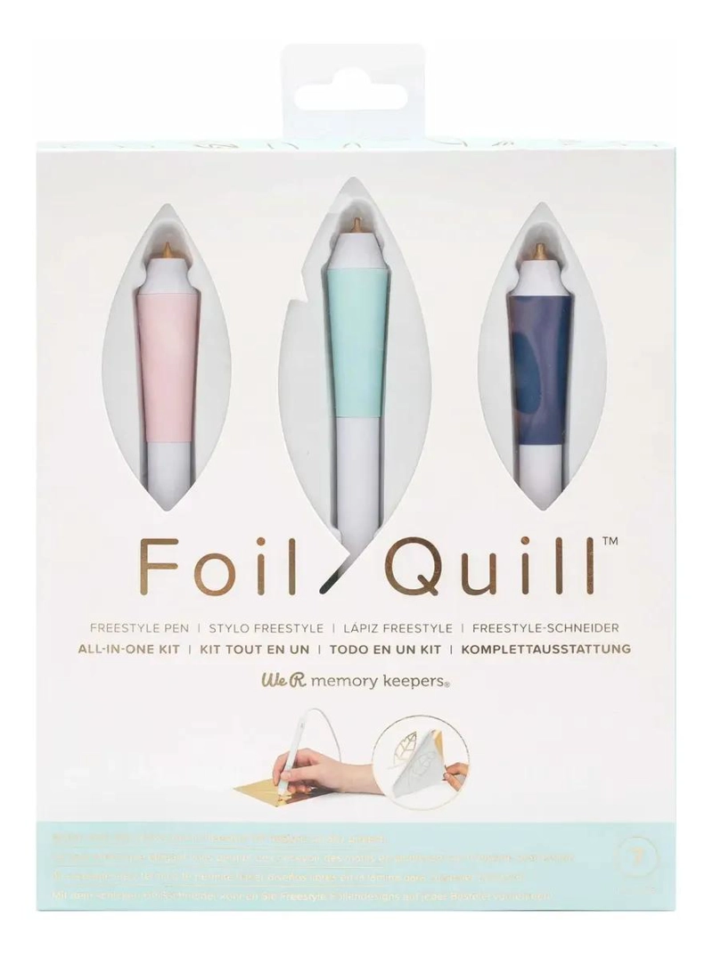 SET DE 3 LAPICES FOIL QUILL PARA MANUALIDADES - 1