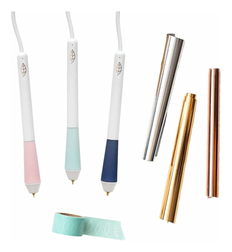 SET DE 3 LAPICES FOIL QUILL PARA MANUALIDADES - 2