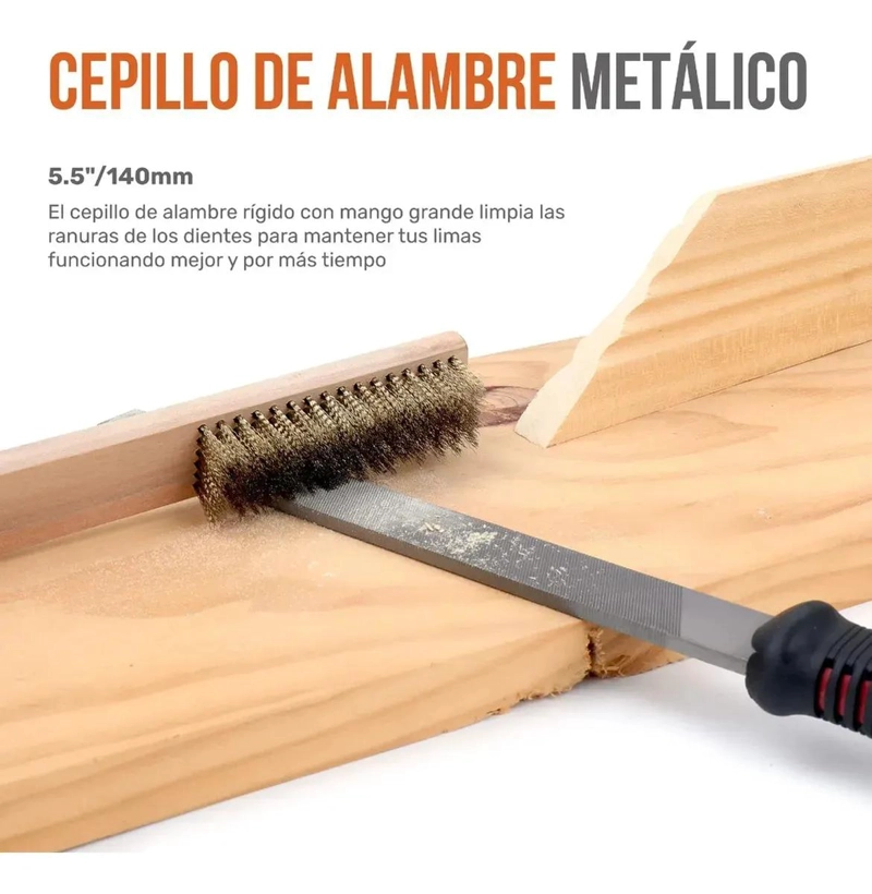 JUEGO DE 25 LIMAS DE ACERO PARA METAL - 5