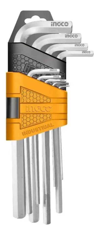 JUEGO DE LLAVES ALLEN EXTRA LARGAS 1.5 A 10 MM 9 PIEZAS - 3