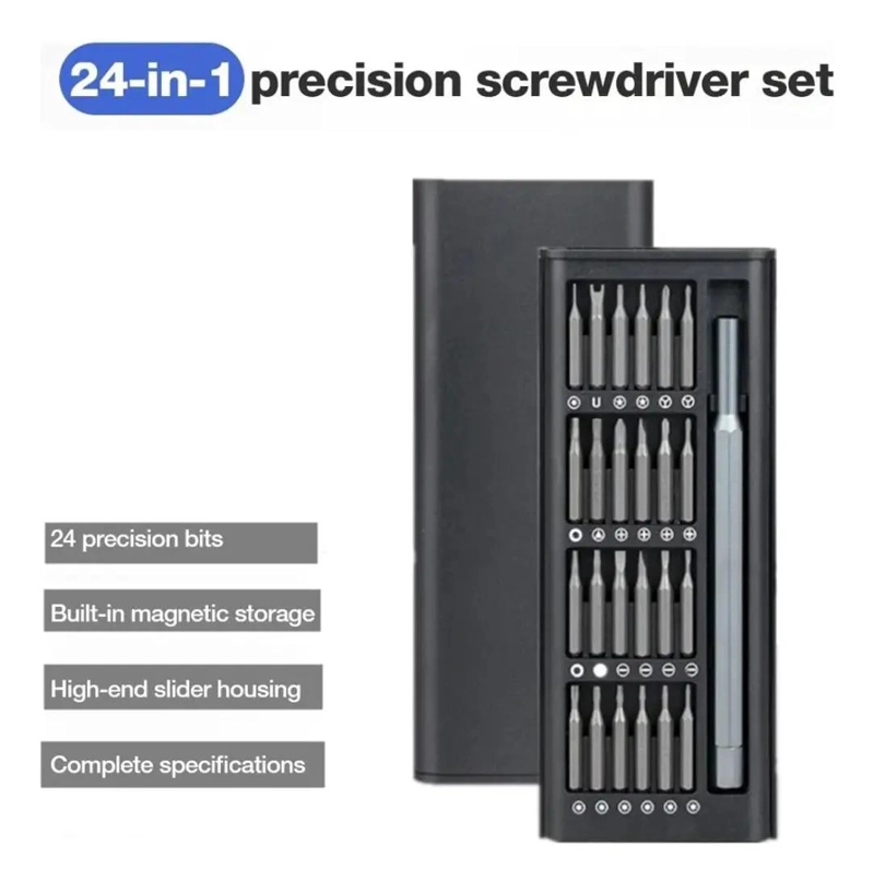SET DE DESTORNILLADORES DE PRECISION 24 EN 1 - 3