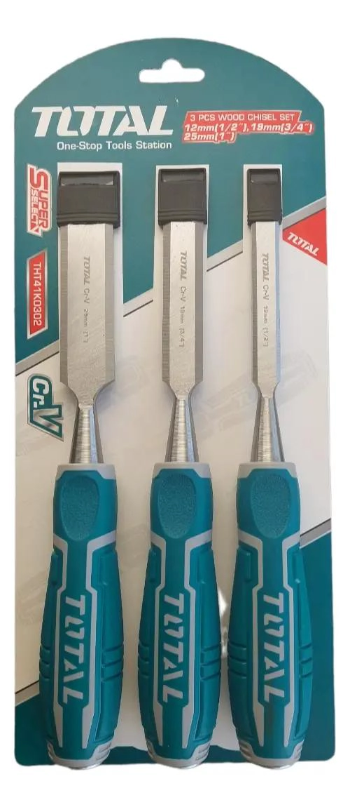 SET DE 3 CINCELES PARA MADERA - 2