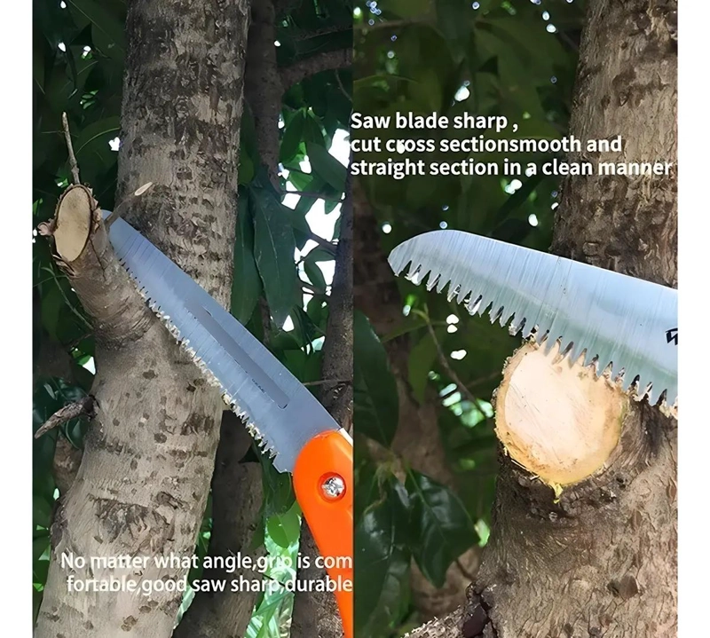 SERRUCHO DE PODA LARGO 330 MM CON MANGO ERGONOMICO - 3