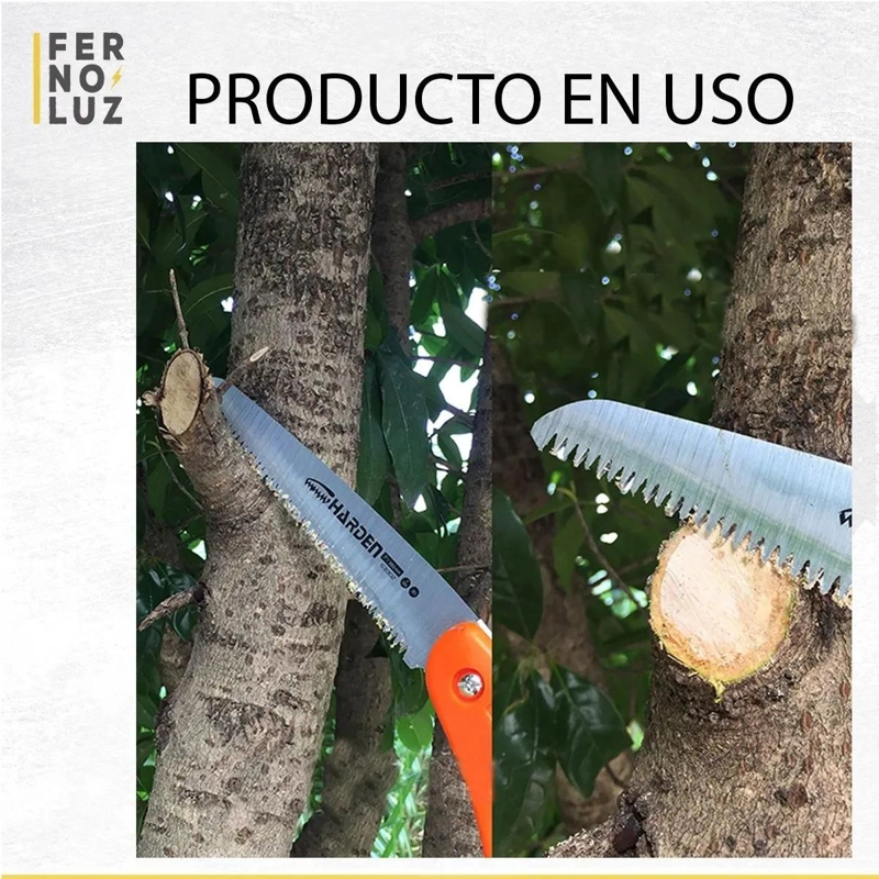 SERRUCHO DE PODA LARGO 330 MM CON MANGO ERGONOMICO - 9