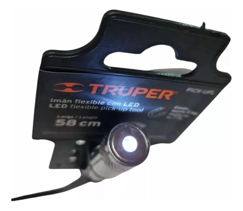 IMAN FLEXIBLE DE ACERO CON LUZ LED - 3