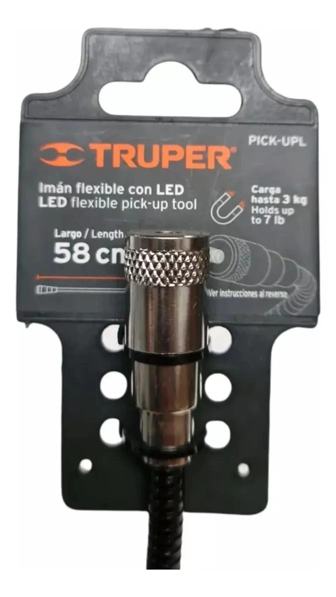 IMAN FLEXIBLE DE ACERO CON LUZ LED - 5