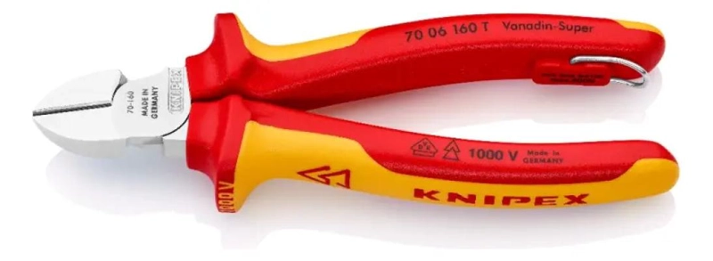 ALICATE DE CORTE DIAGONAL 6.5 PULGADAS 1000V - 1