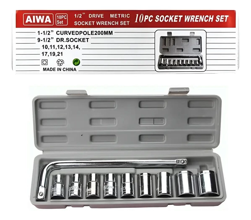 SET DE 10 PIEZAS DE DADOS Y LLAVE PALANQUIN - 1