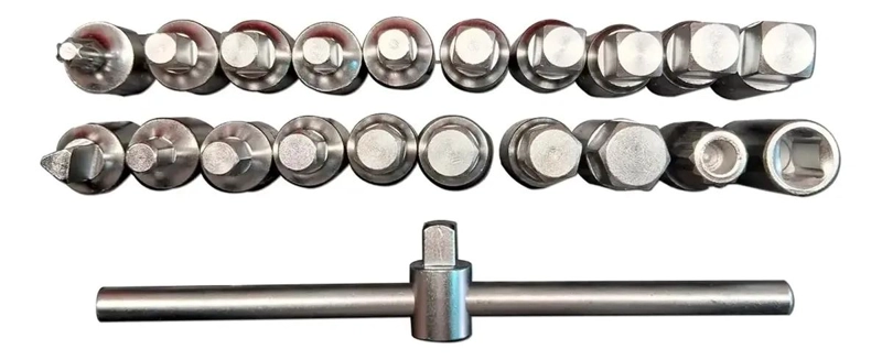 JUEGO DE DADOS PARA TAPON DE CARTER 21 PIEZAS - 2