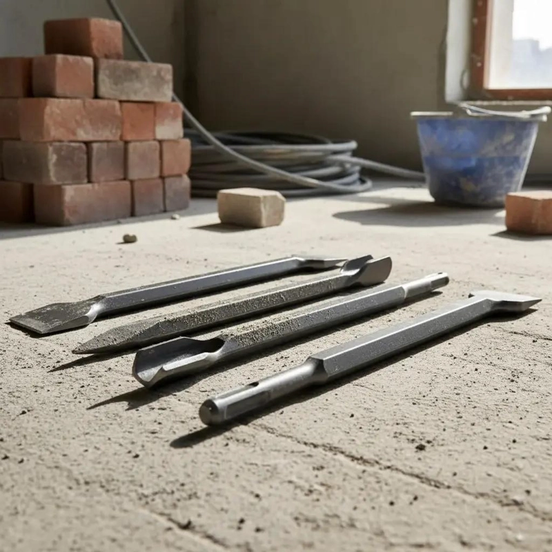 JUEGO DE PUNTOS Y CINCELES DE 4 PIEZAS - 3