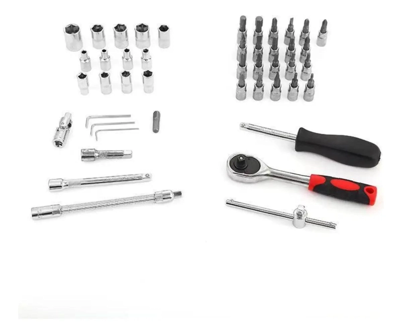 KIT DE HERRAMIENTAS COMBINADAS 46 PIEZAS - 2
