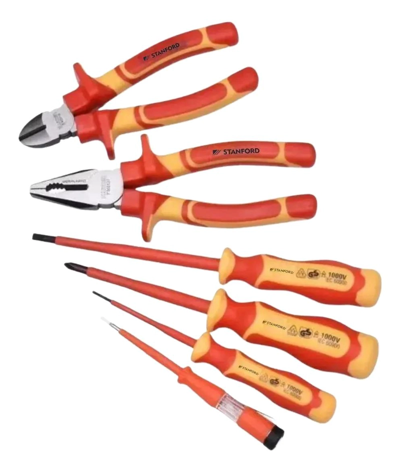JUEGO DE HERRAMIENTAS PROFESIONAL CON ESTUCHE AISLADO 1KV - 1