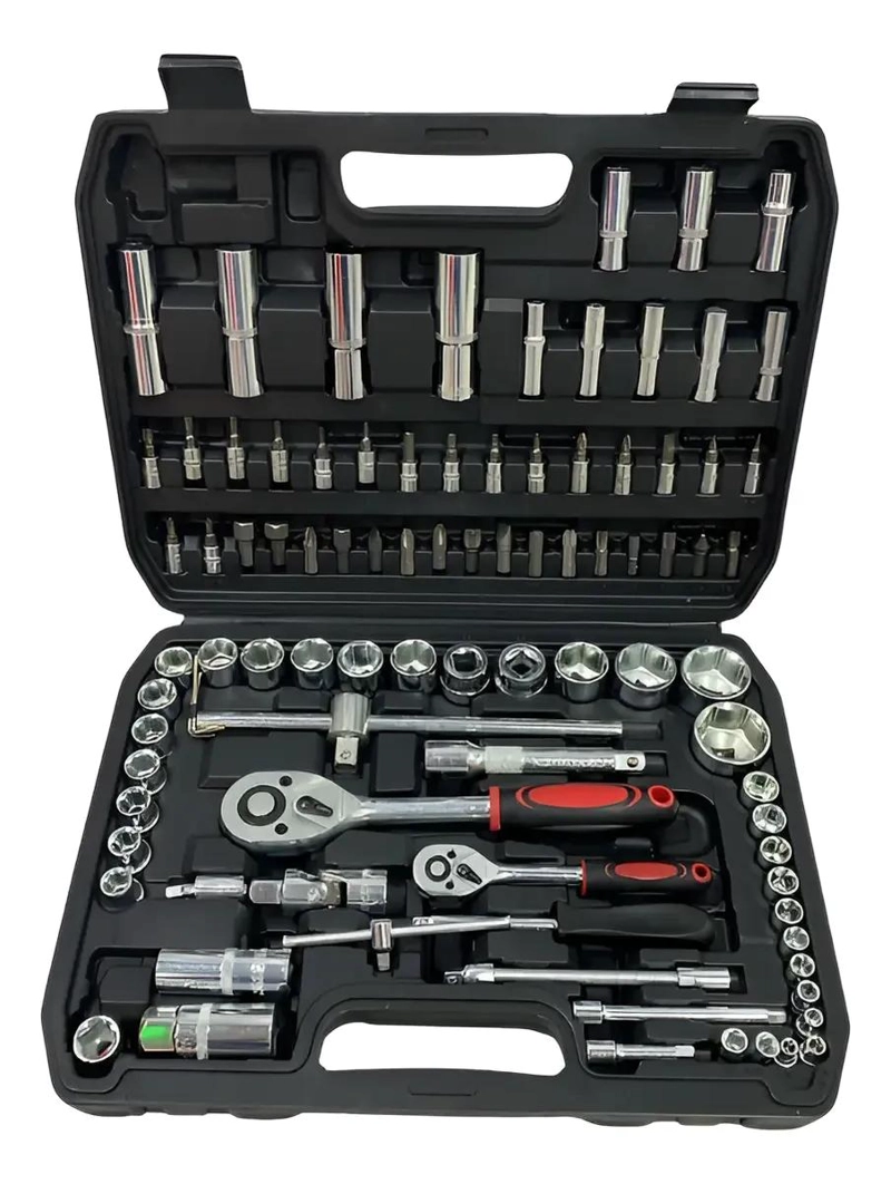 SET DE DADOS Y LLAVES 94 PIEZAS JUEGO COMPLETO - 1