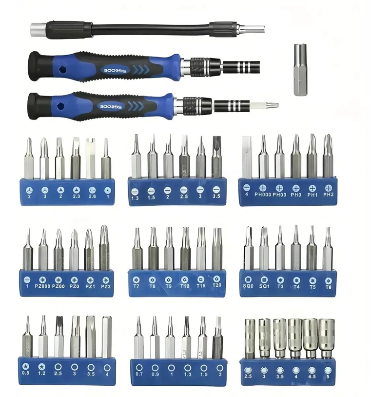 DESTORNILLADOR PHILLIPS CON PUNTAS INTERCAMBIABLES - 7