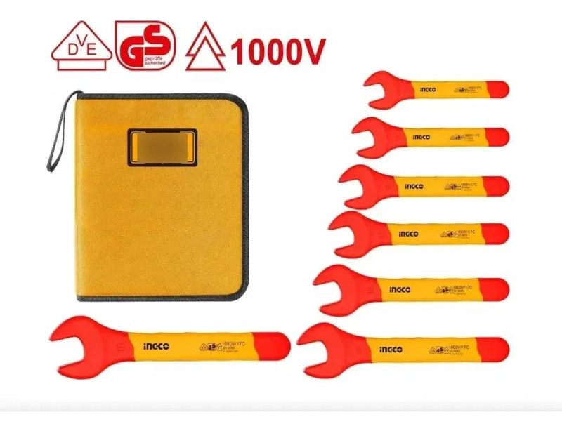 JUEGO DE LLAVES PUNTA AISLADA 1000V 7 PIEZAS - 2