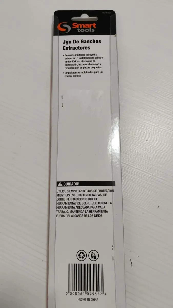 JUEGO DE GANCHOS EXTRACTORES 2 PIEZAS - 4