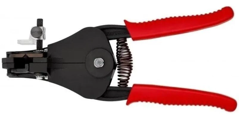 PELACABLE AUTOMATICO AUTOAJUSTABLE ROJO Y NEGRO - 3