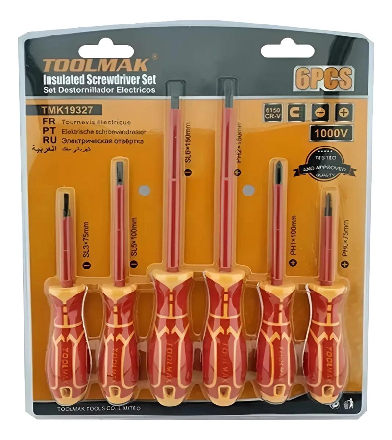 SET DE DESTORNILLADORES ELE CTRICOS 6 PIEZAS - 1