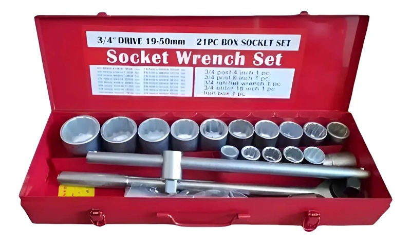 SET DE DADOS 3/4 PULGADAS 21 PIEZAS - 1