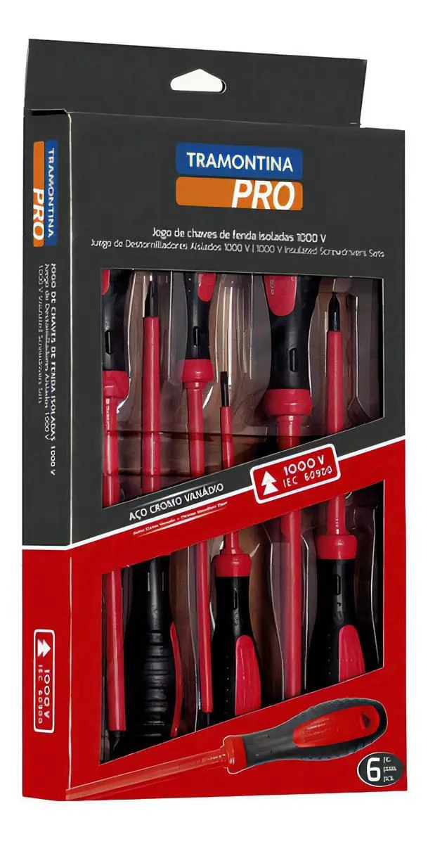 JUEGO DE 6 DESTORNILLADORES PHILLIPS VARIADOS - 1