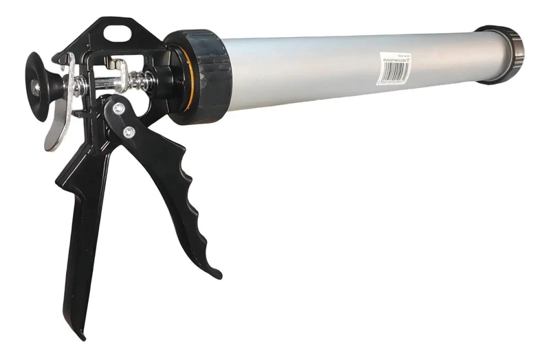 PISTOLA CALAFATERA DE ALUMINIO PARA SILICONA Y ADHESIVOS - 5