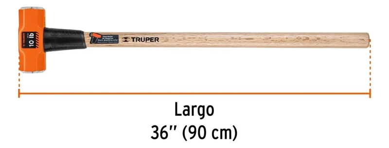 COMBO OCTAGONAL MANGO MADERA 10 LBS - 3