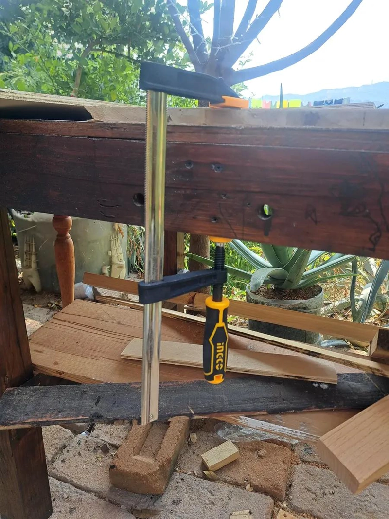 PRENSA SARGENTO TIPO F 80X300 MM METAL - 2