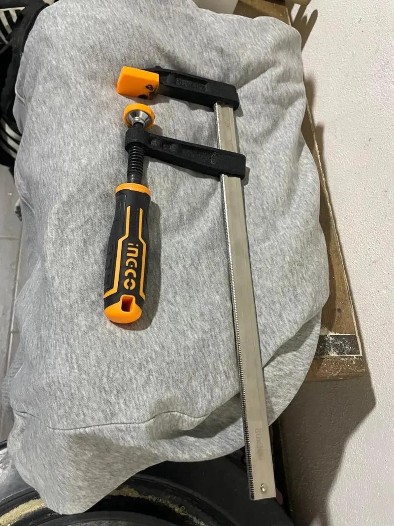 PRENSA SARGENTO TIPO F 80X300 MM METAL - 5