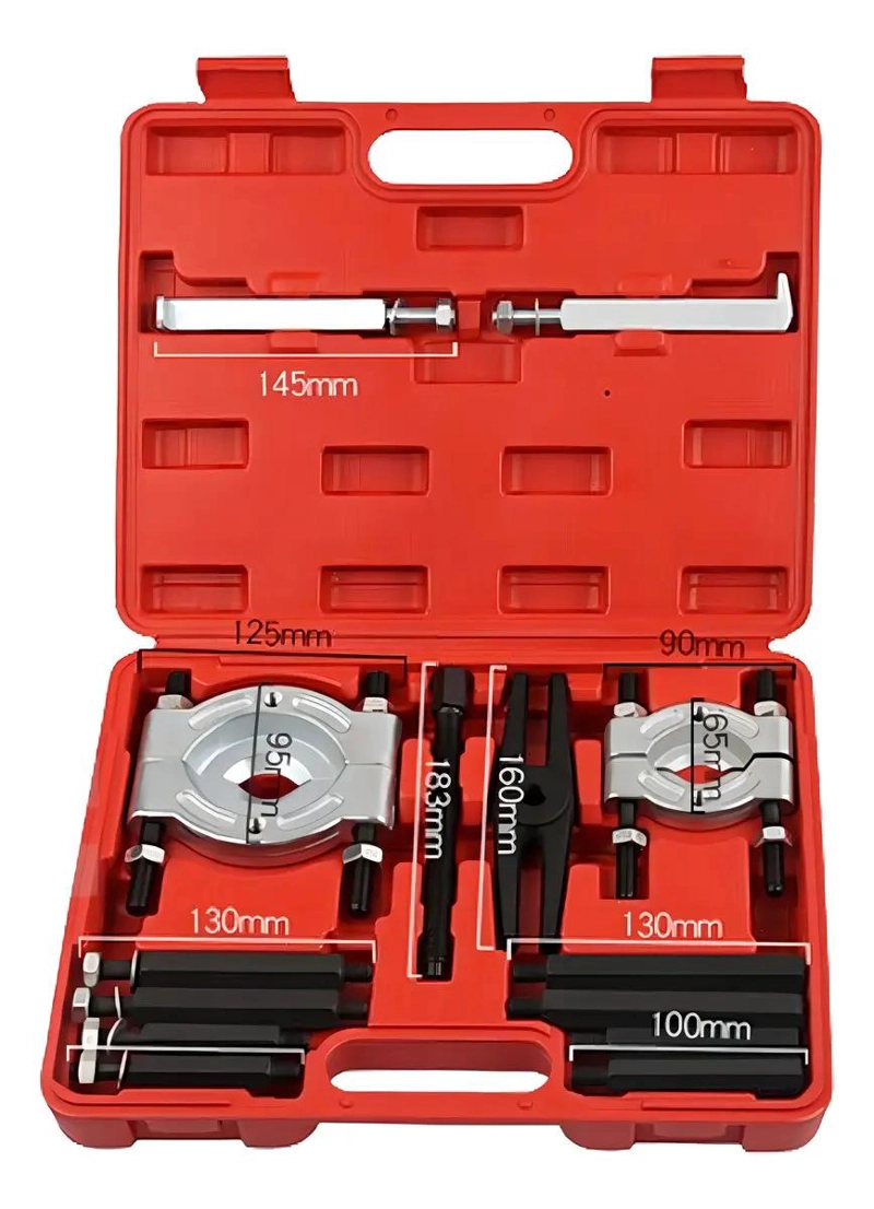 KIT EXTRACTOR DE BUJES Y RODAMIENTOS 14 PIEZAS - 1