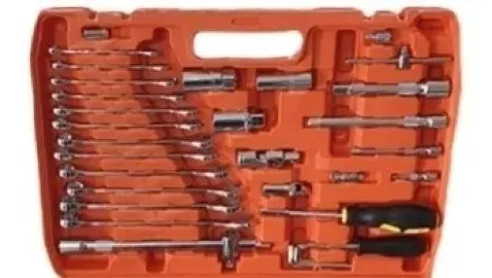 SET DE DADOS 216 PIEZAS CON LLAVES 1/2, 1/4 Y 3/8 - 2