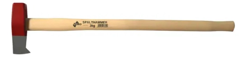 HACHA PARTIDORA DE LEÑA 8 LB 3 KG SPALTHAMMER ALEMAN - 1