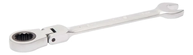 JUEGO DE 8 LLAVES COMBINADAS CON CABEZA FLEXIBLE Y CARRAC - 5
