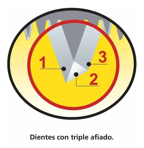SERRUCHO DE CARPINTERO 475 MM 7 DIENTES - 2