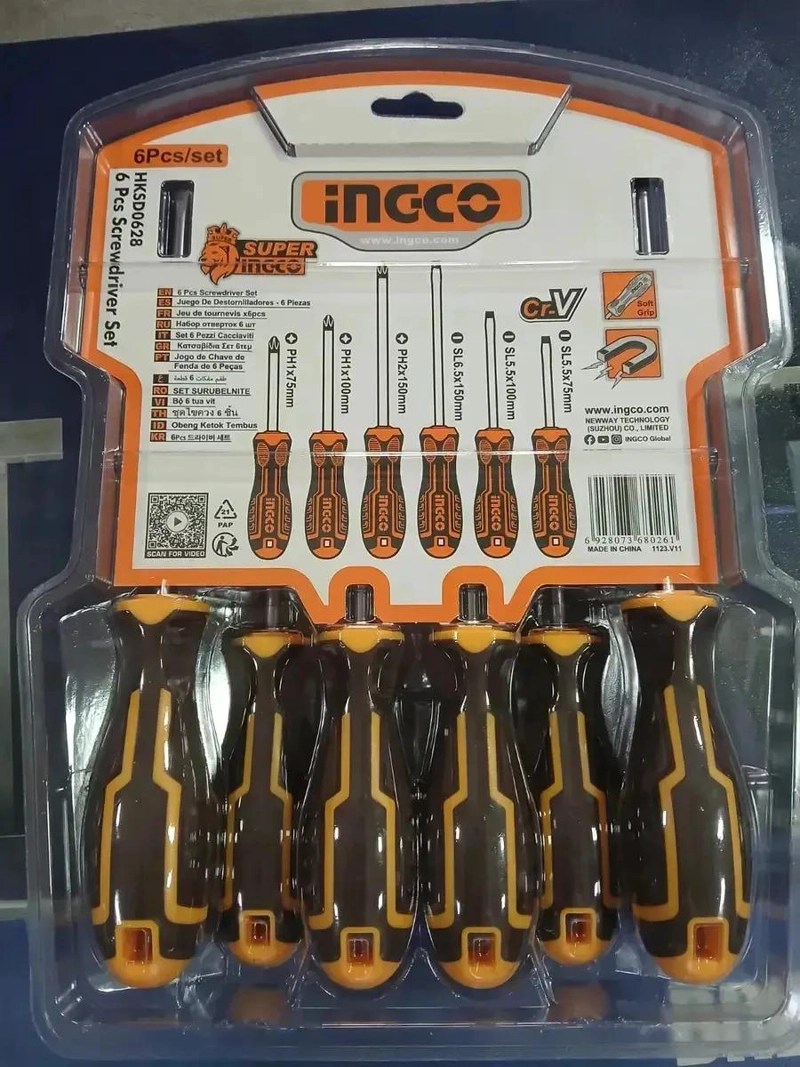 SET DE 6 DESTORNILLADORES ERGONOMICOS - 9