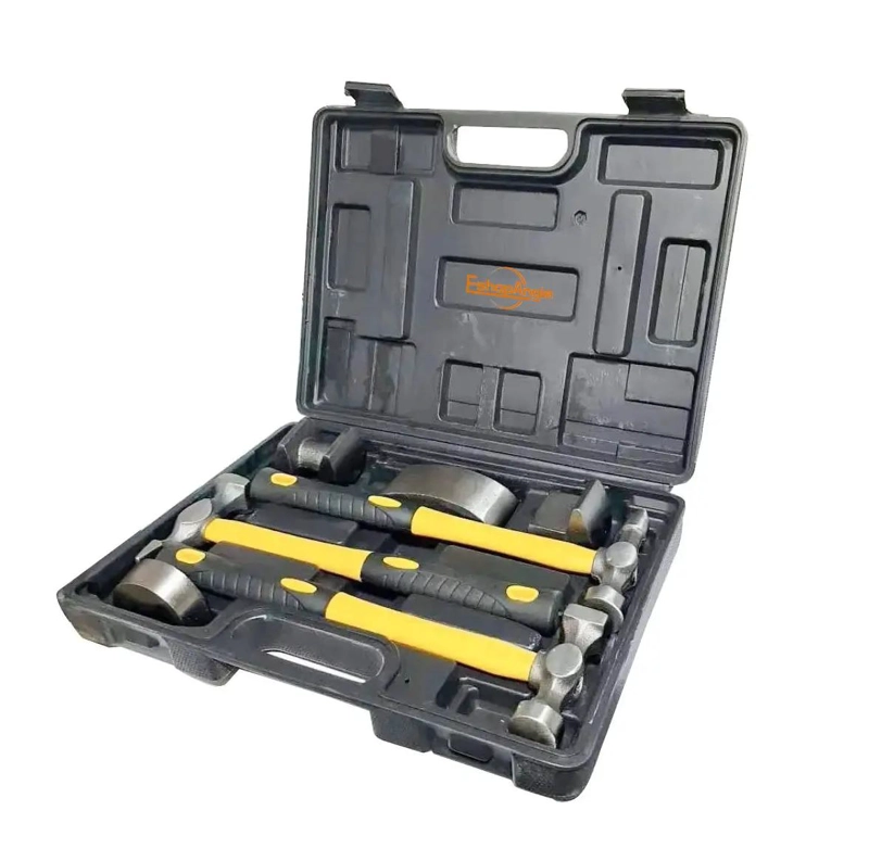 KIT DE DESABOLLADOR CON MARTILLO Y 7 PIEZAS PARA CARROCER - 1