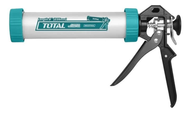 PISTOLA INDUSTRIAL PARA SILICONA CON TUBO DE ALUMINIO - 1
