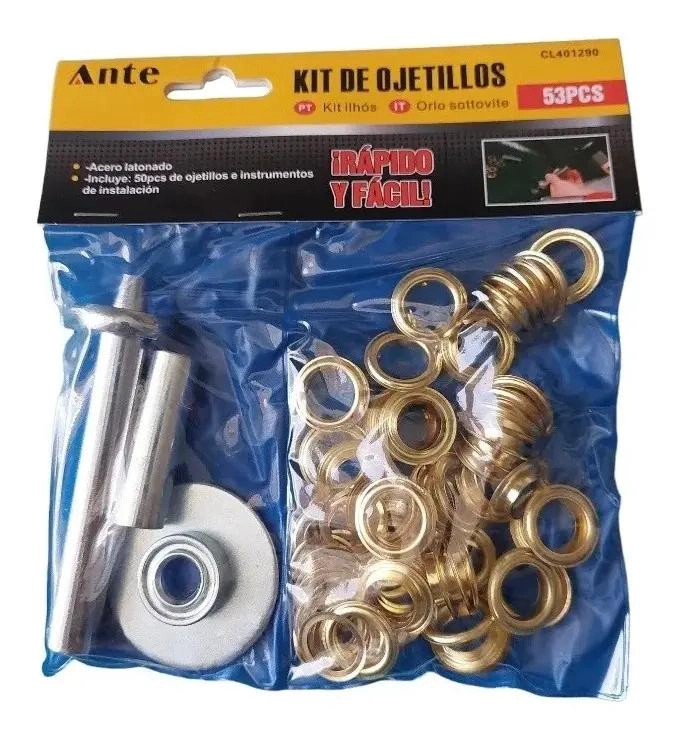 KIT DE OJETILLOS PARA TELAS Y LONAS - 2
