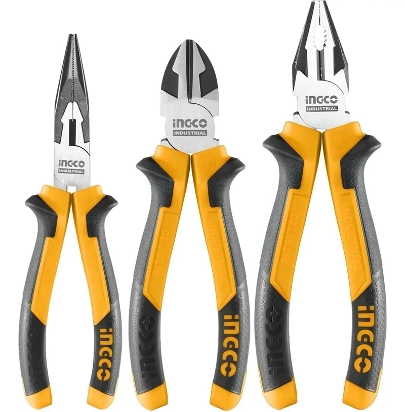 SET DE 3 ALICATES 160MM PARA USO GENERAL - 1