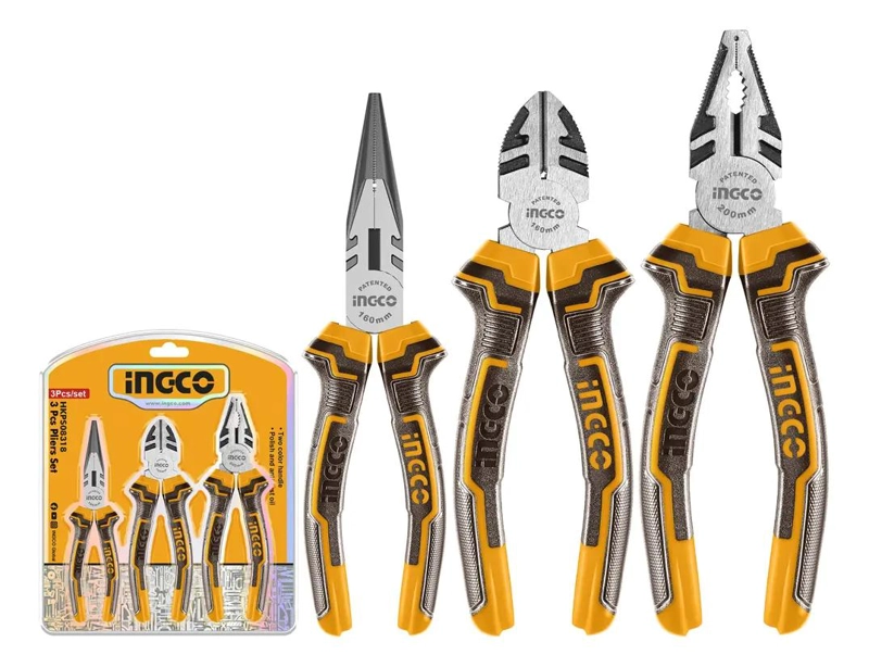 SET DE 3 ALICATES 160MM PARA USO GENERAL - 2