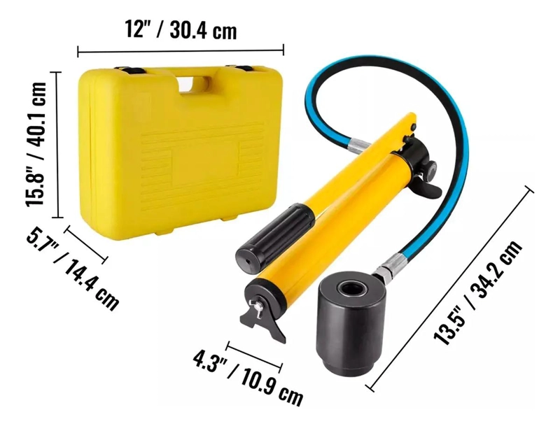 PERFORADOR DE TABLEROS 10 TON KNOCK OUT SACABOCADO - 2
