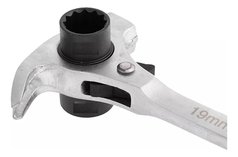 LLAVE CARRACA 4 EN 1 PARA ANDAMIOS 19 Y 22 MM - 2