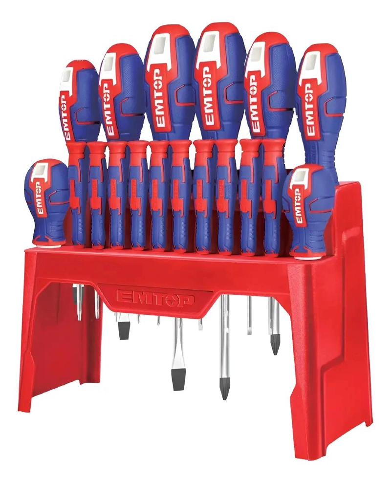 SET DE 18 DESTORNILLADORES VARIADOS PARA USO GENERAL - 2