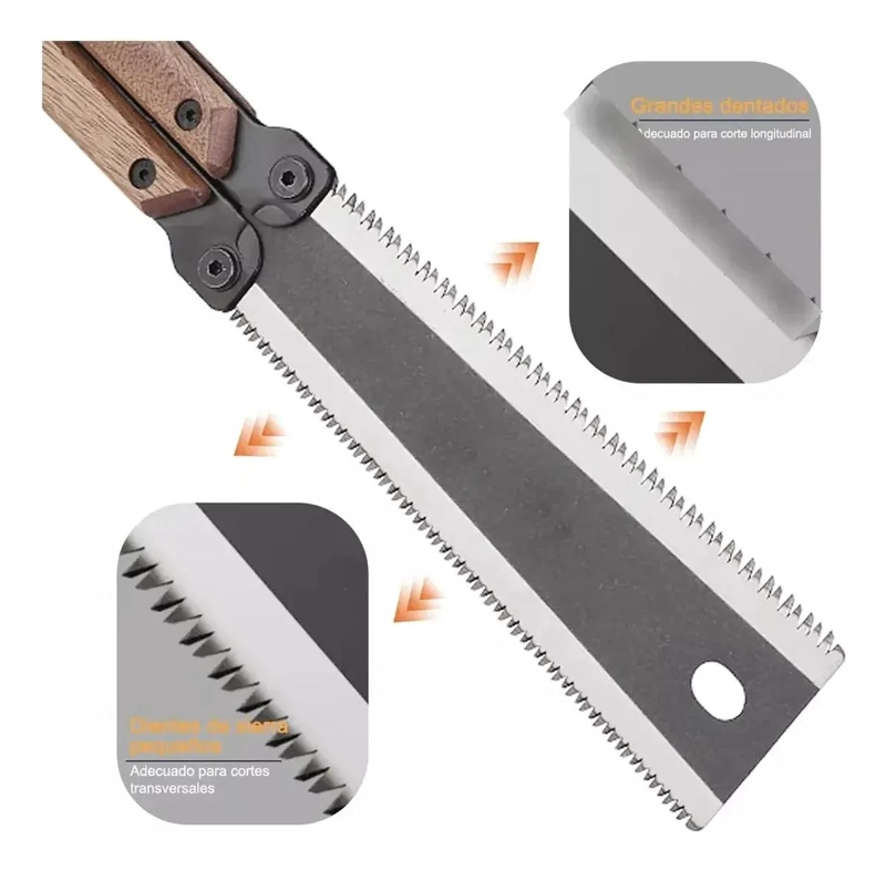 SERRUCHO JAPONE S PLEGABLE PORTATIL 30 CM - 8