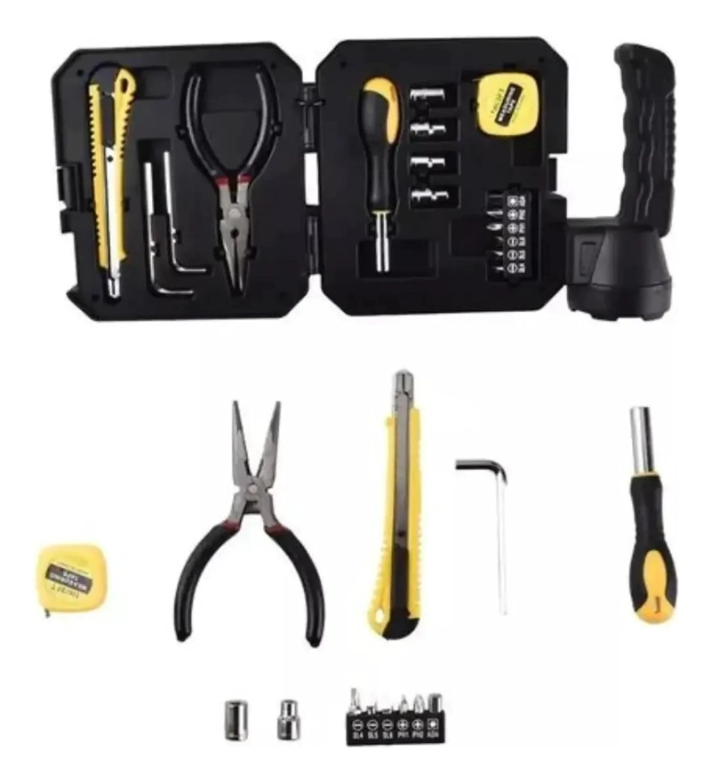 LINTERNA SOLAR LED RECARGABLE CON KIT DE HERRAMIENTAS - 3