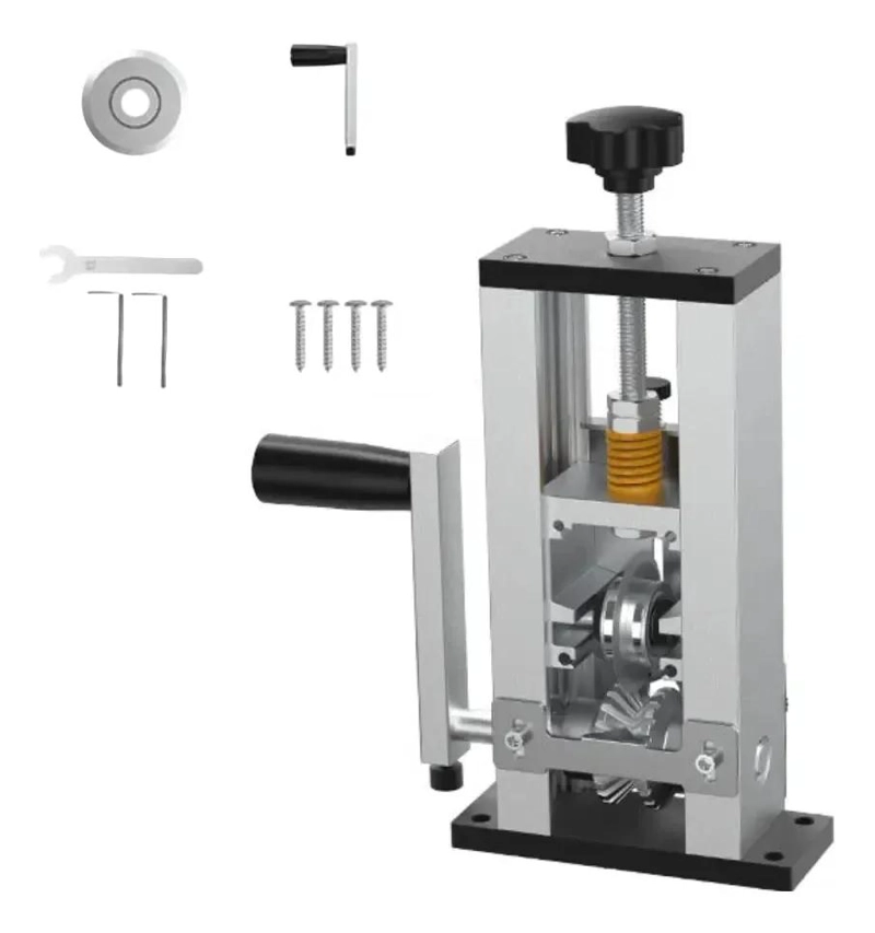 MAQUINA PORTATIL PARA PELAR CABLES DE ALUMINIO LIVIANA - 1