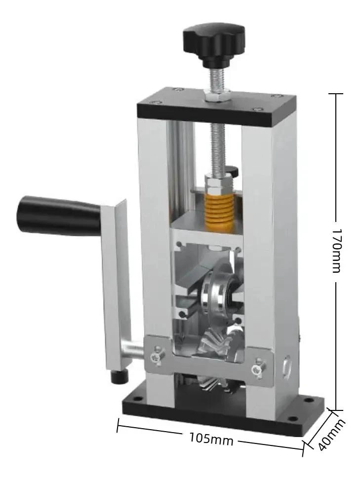 MAQUINA PORTATIL PARA PELAR CABLES DE ALUMINIO LIVIANA - 2