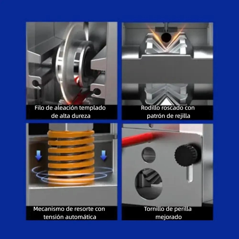MAQUINA PORTATIL PARA PELAR CABLES DE ALUMINIO LIVIANA - 3